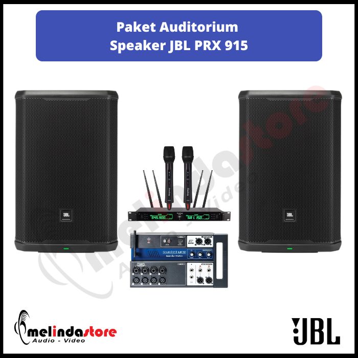 Paket Auditorium Speaker JBL PRX 915 | 2 Speaker